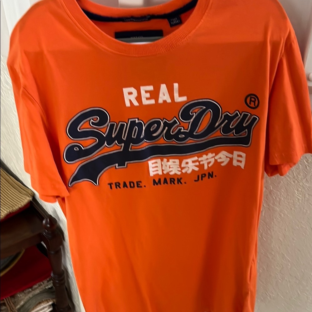 Superdry Vibrant Orange Graphic Tee